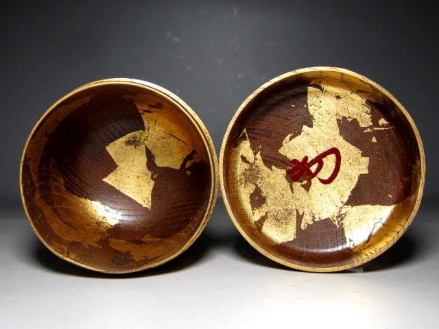 千家十職 指物師 駒沢利斎 桐木地 中棗 裏千家十四代 淡々斎花押　m129