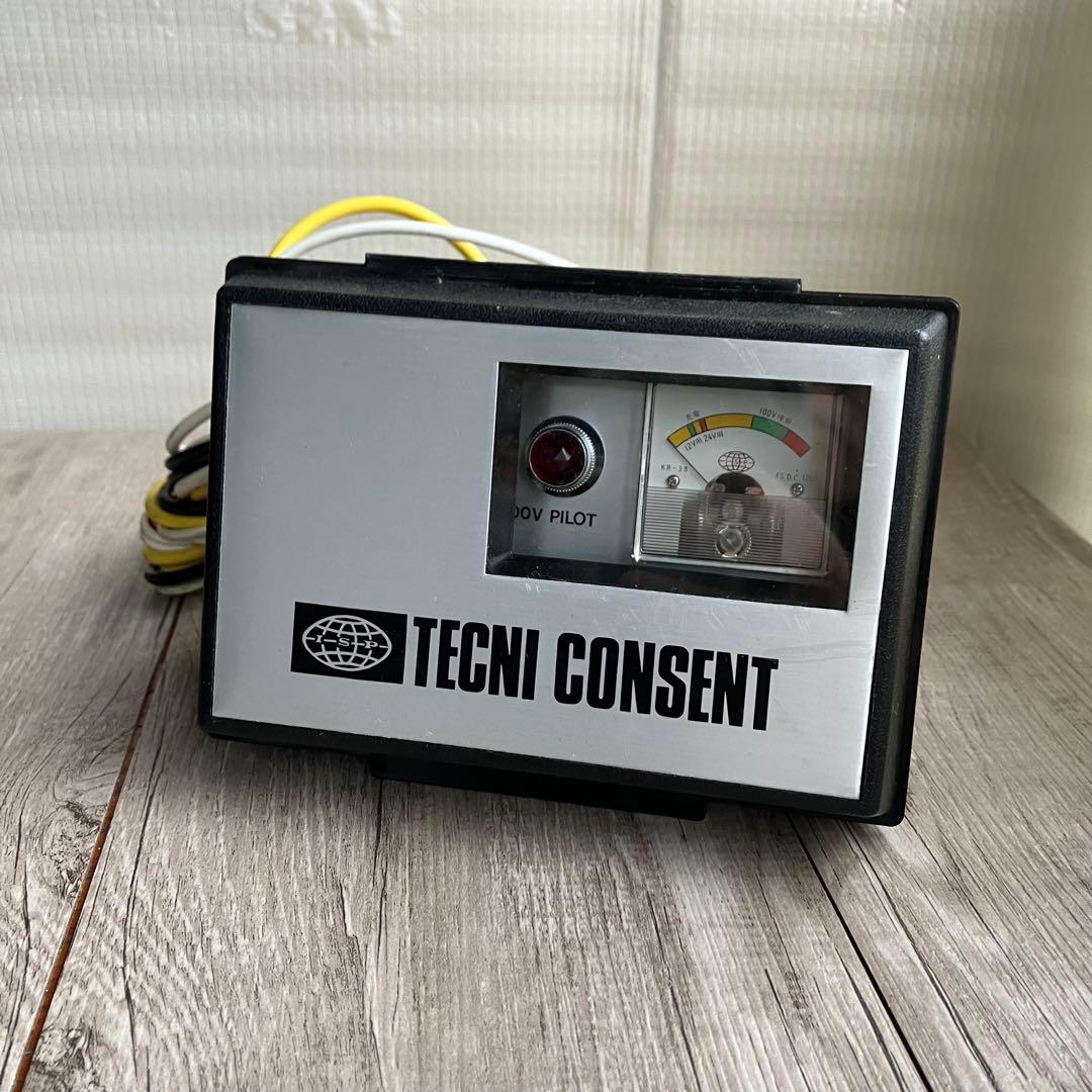E壁【希少・当時物】TECNI CONSENT テクニコンセント カー電源