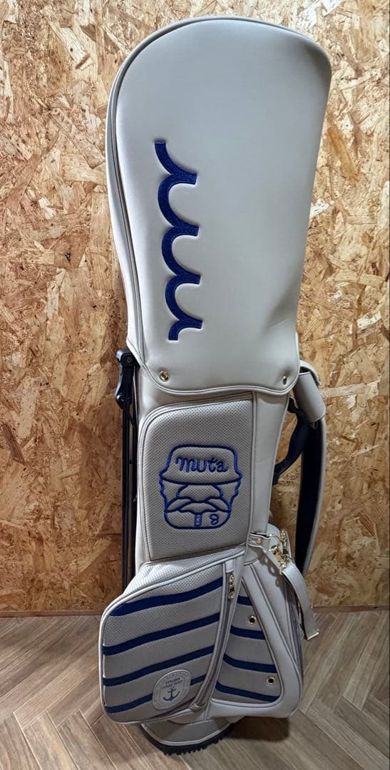 muta 2026福袋　キャディバッグ　ヘッドカバー付き【ベージュ】