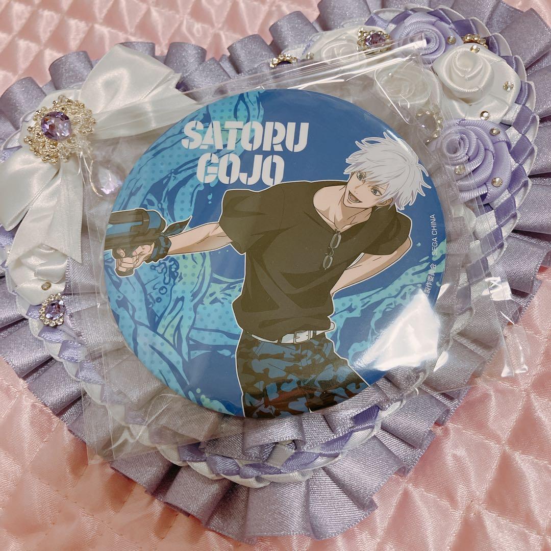 【新品】呪術廻戦　でか缶バッジ　五条悟　正規品