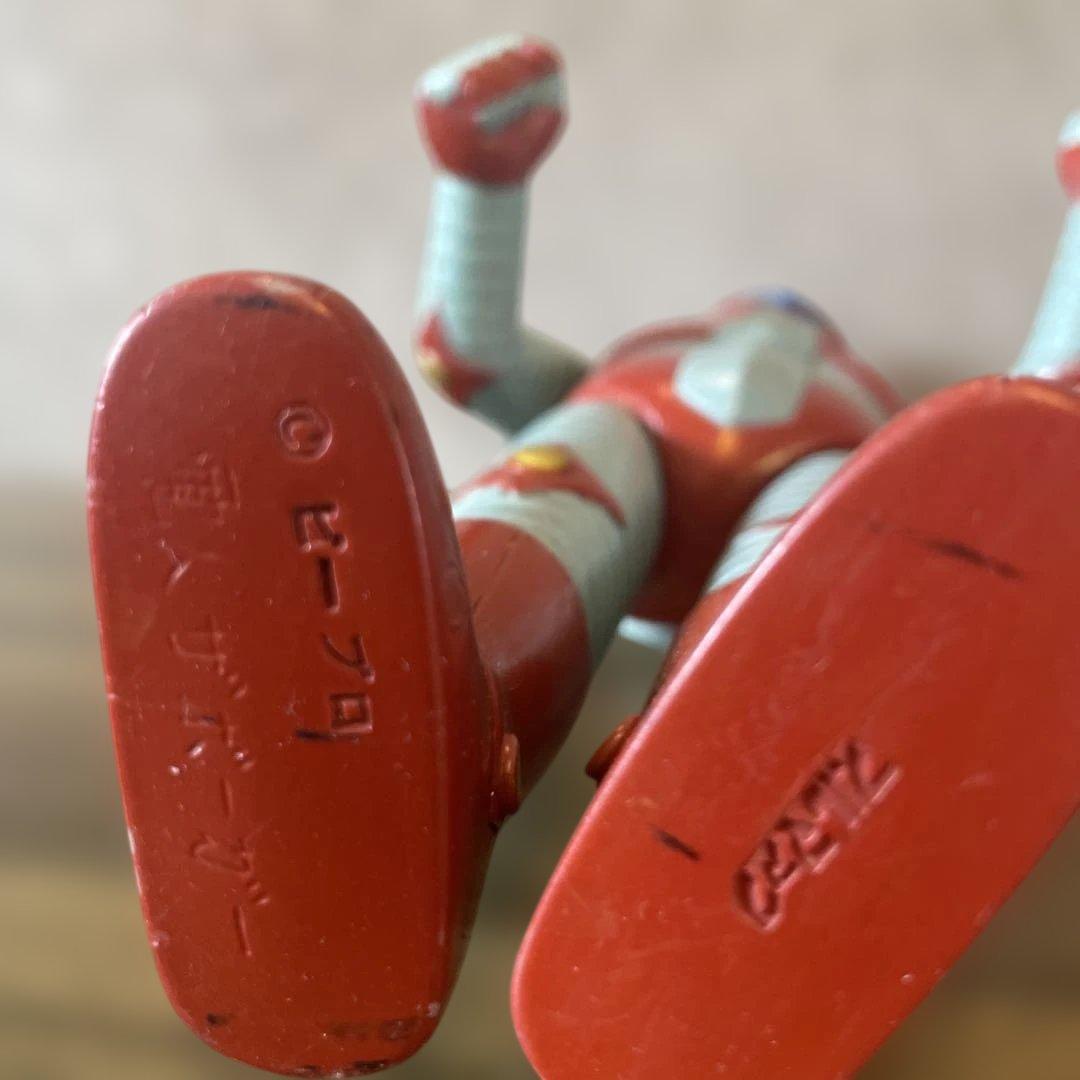 当時物　電人ザボーガー　ソフビ　約27.5㎝