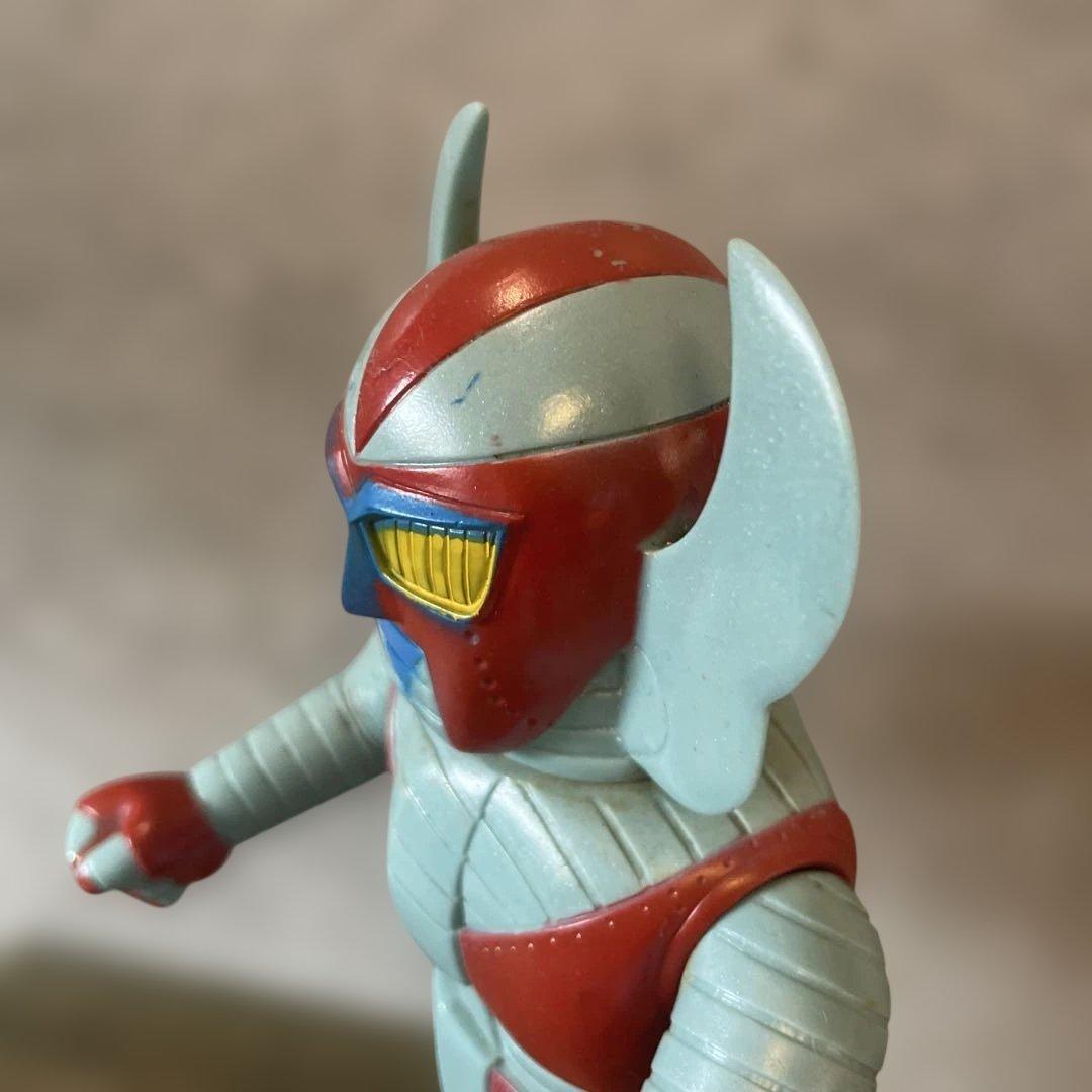 当時物　電人ザボーガー　ソフビ　約27.5㎝