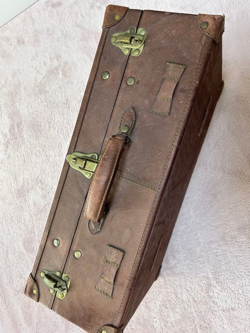 JAL ミッキー革製トランク