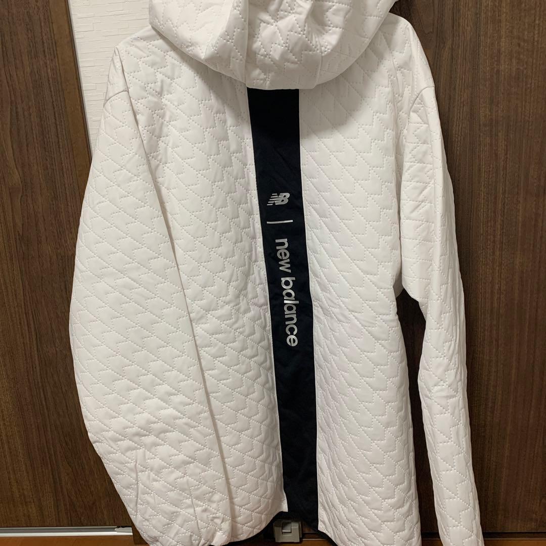 New Balance キルティングジャケット ホワイト