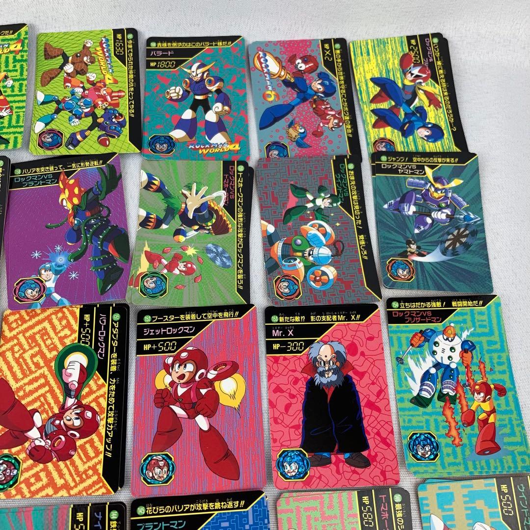 ロックマン カードダス パート4 全42種 78枚 フルコンプ キラカード6枚