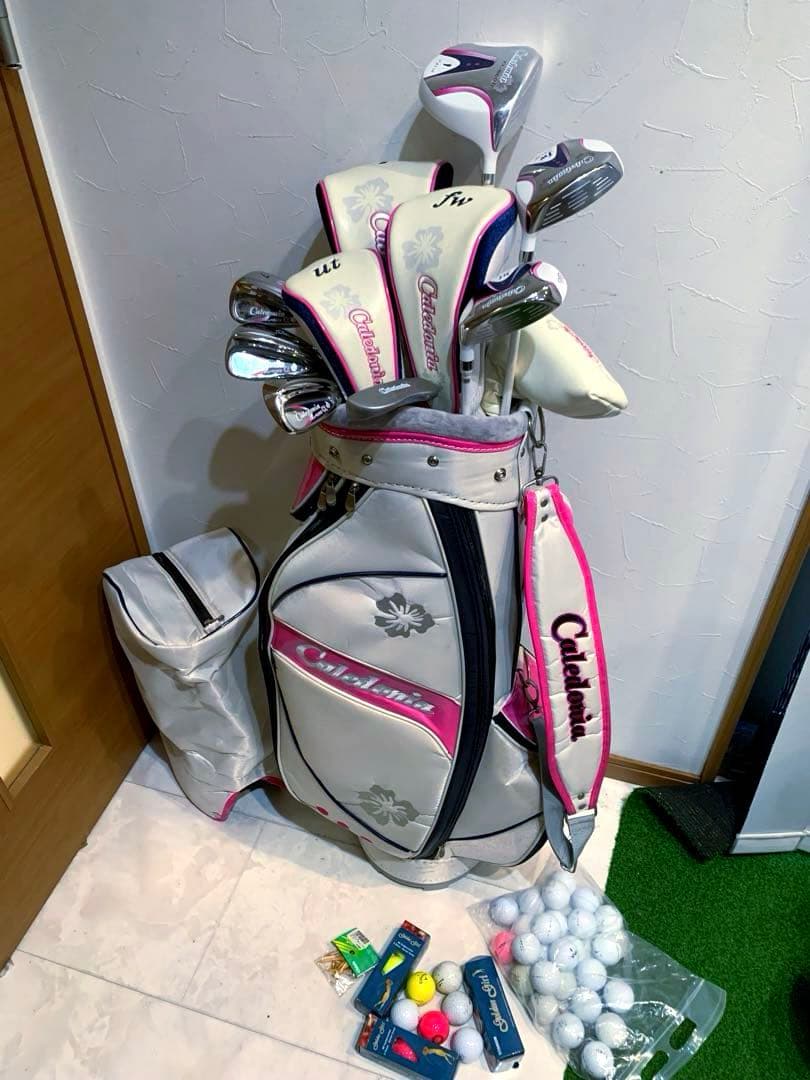 美品　レディースゴルフクラブ セット　カレドニア　可愛く優しい　初心者〜