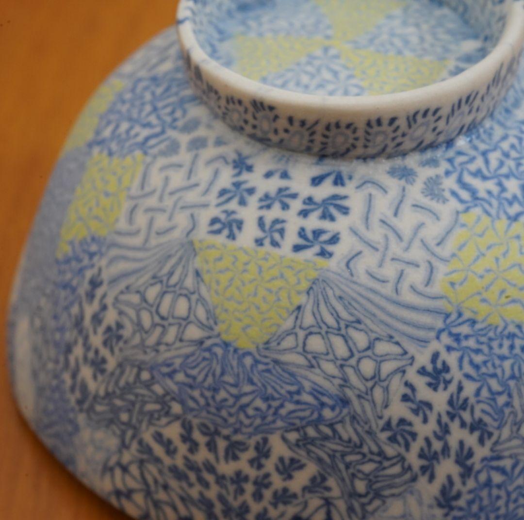 長江哲男 ぐい吞み 練り込み