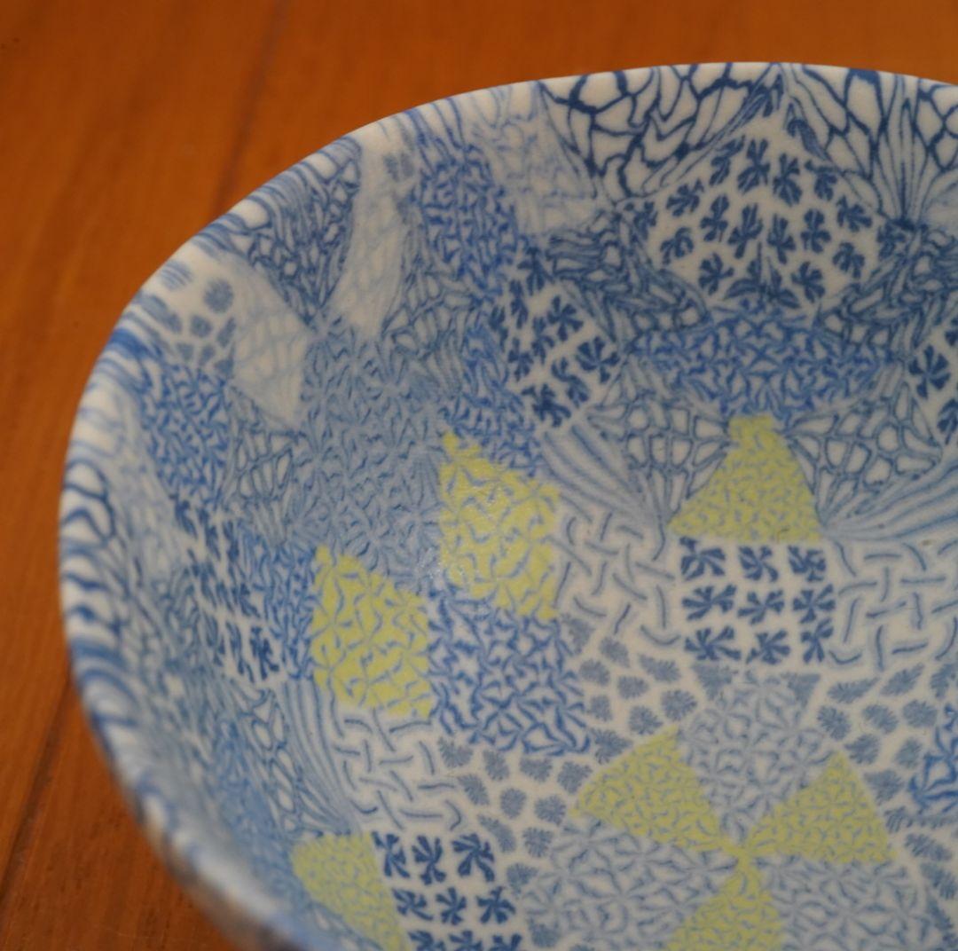 長江哲男 ぐい吞み 練り込み