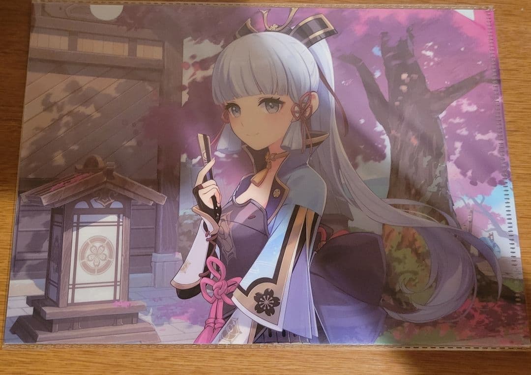 原神　神里綾華　APEX-TOYS　フィギュア　開封品　特典　クリアファイル付