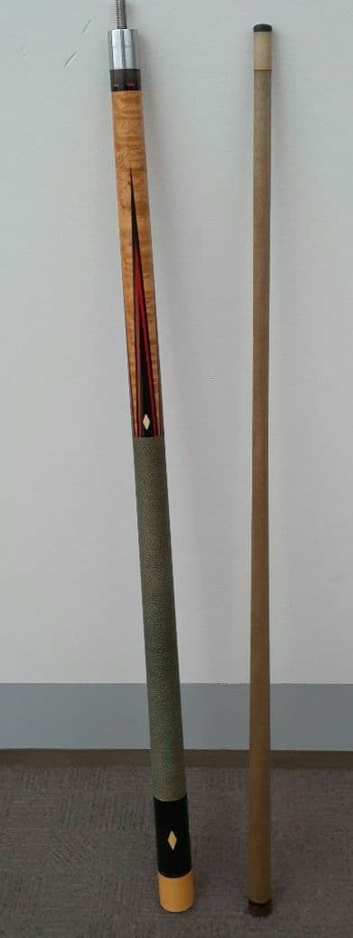 希少　ポールヒューブラ　4剣カスタム中古ビリヤードキュー