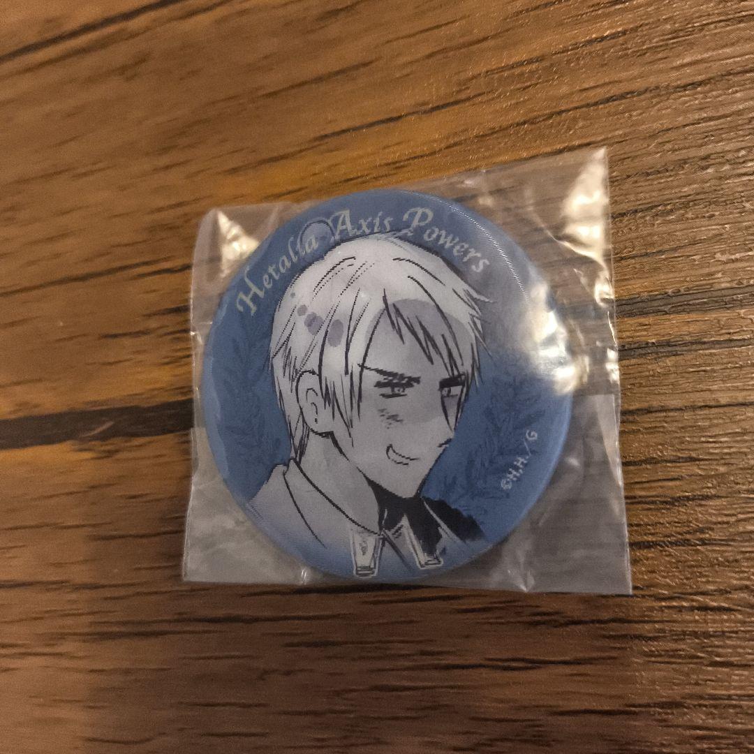 ヘタリア　チェンジング缶バッジ　プロイセン　愉快な仲間たちだよっ！
