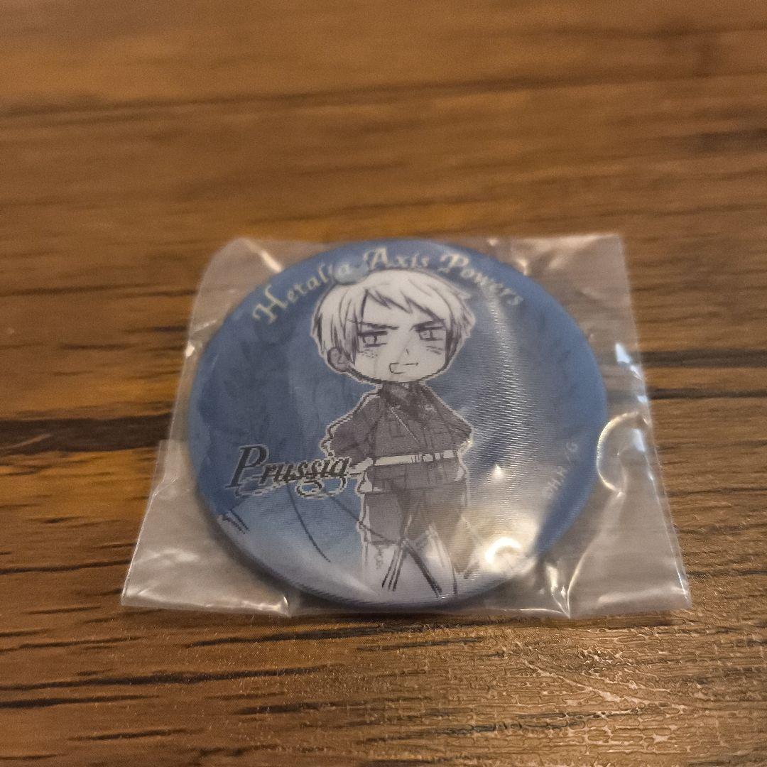 ヘタリア　チェンジング缶バッジ　プロイセン　愉快な仲間たちだよっ！