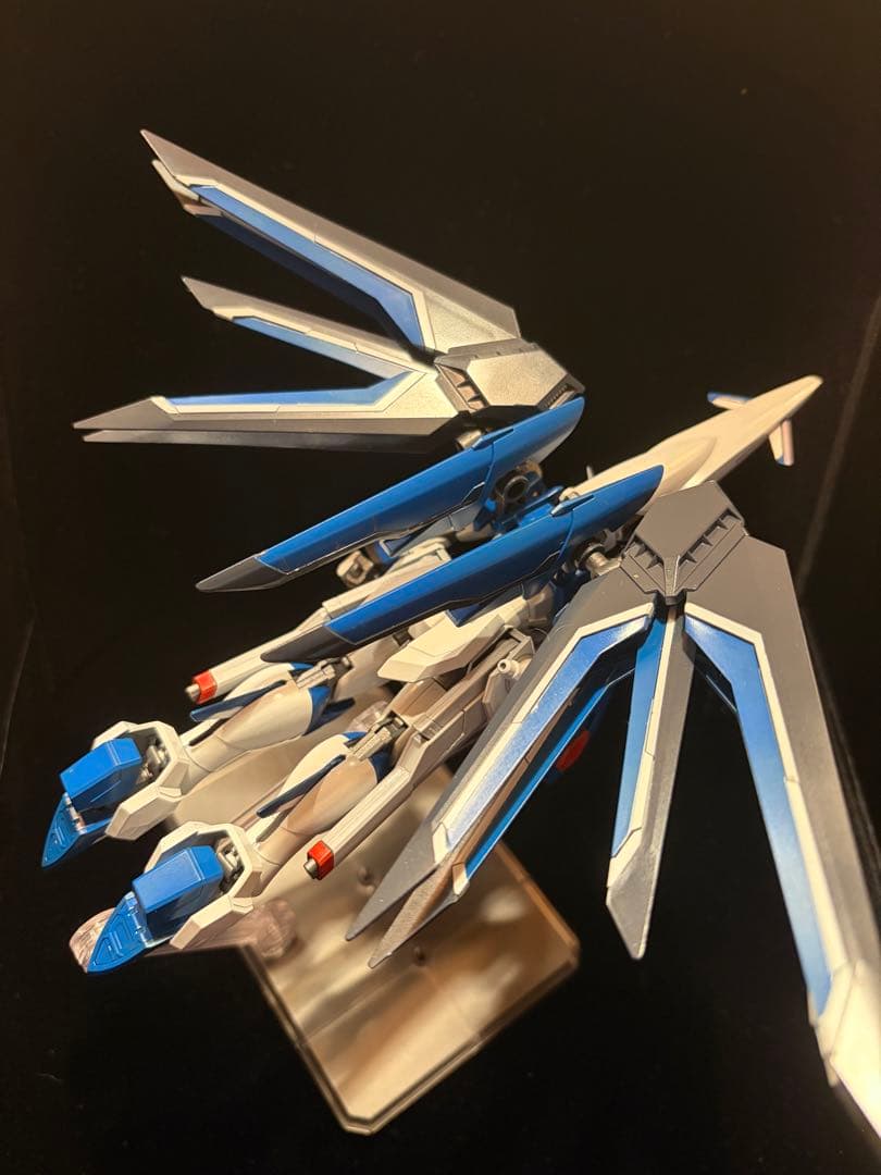 HG 1/144 ライジングフリーダムガンダム　全塗装+LED仕様