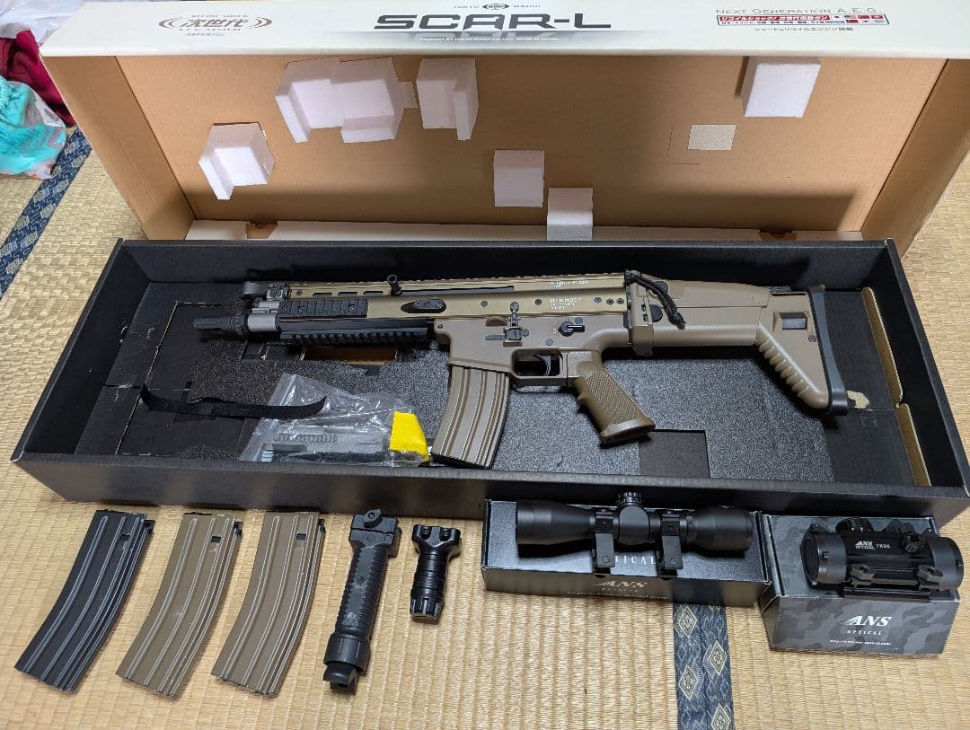 水*原様 フォートレス　ロングレンジカスタム 東京マルイ SCAR-L CQC