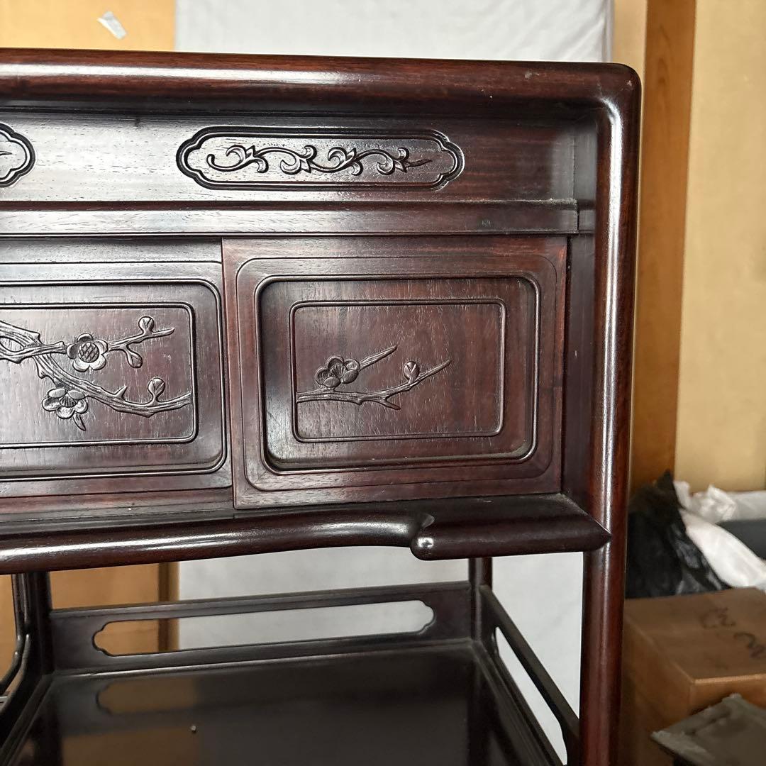 木製アンティーク風収納棚　愛知県引き取り限定