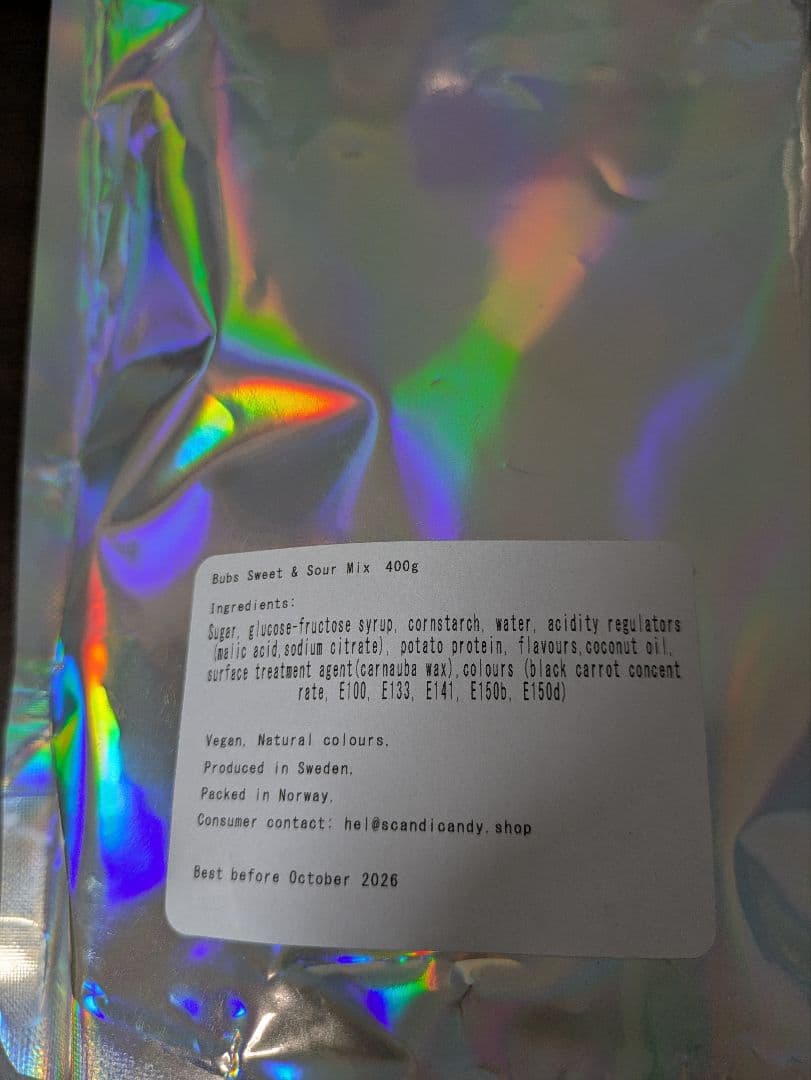 BUBS スウェディッシュキャンディ詰め合わせ　1,380g