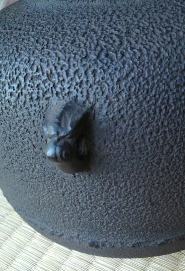 茶道具山本閑浄作　尻張釜