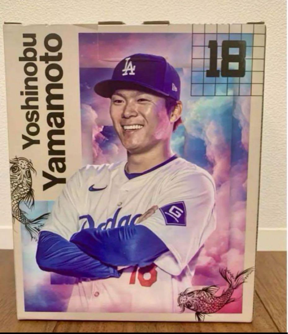 山本由伸　ボブルヘッド　2024 　ドジャース　来場者限定　スタジアム配布　新品