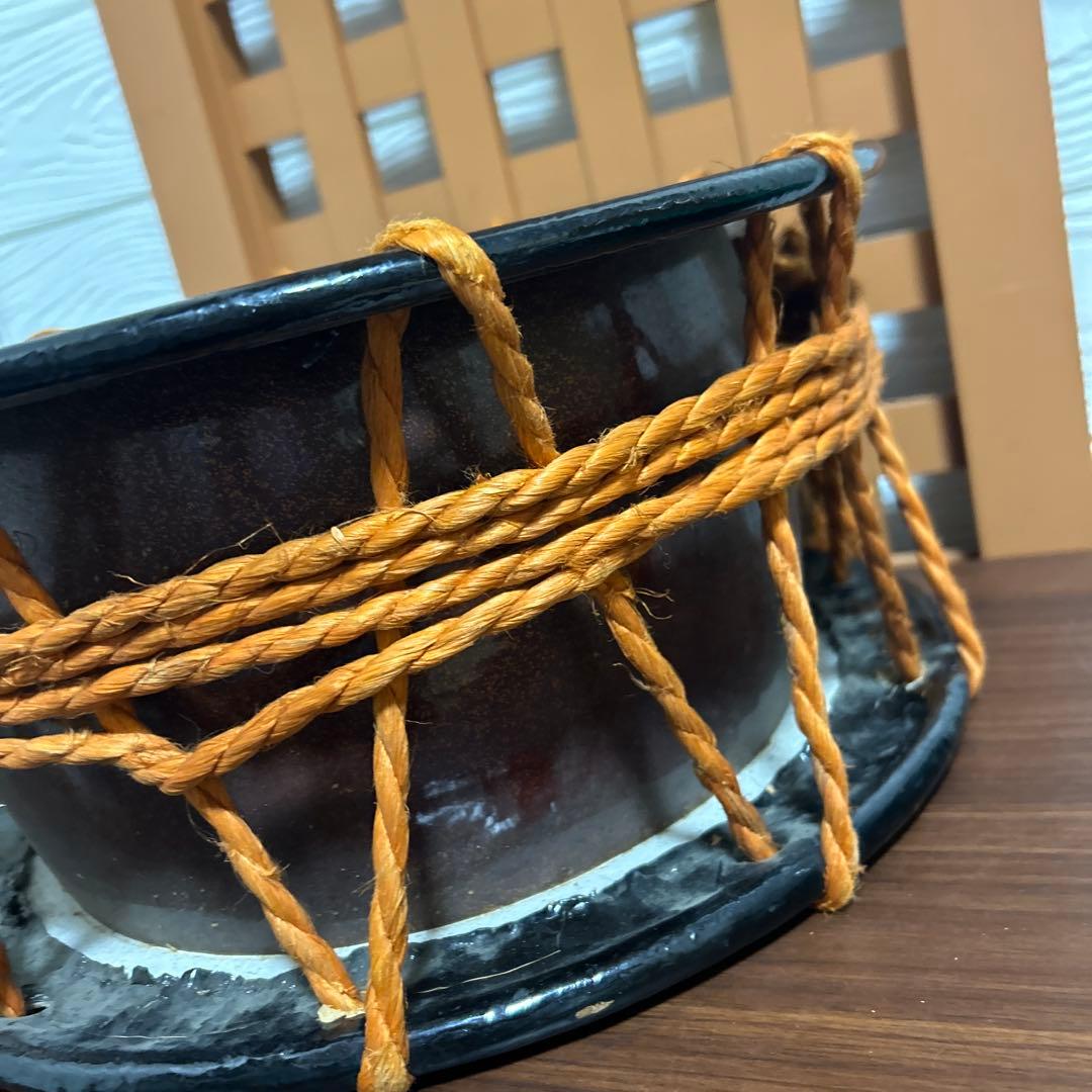 期間限定値下げ！和楽器　締太鼓　台付