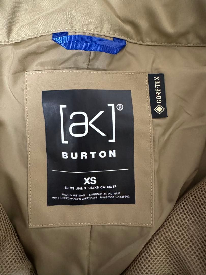 Burton ak GORE-TEX CYCLC BIB ビブパンツ (XS)