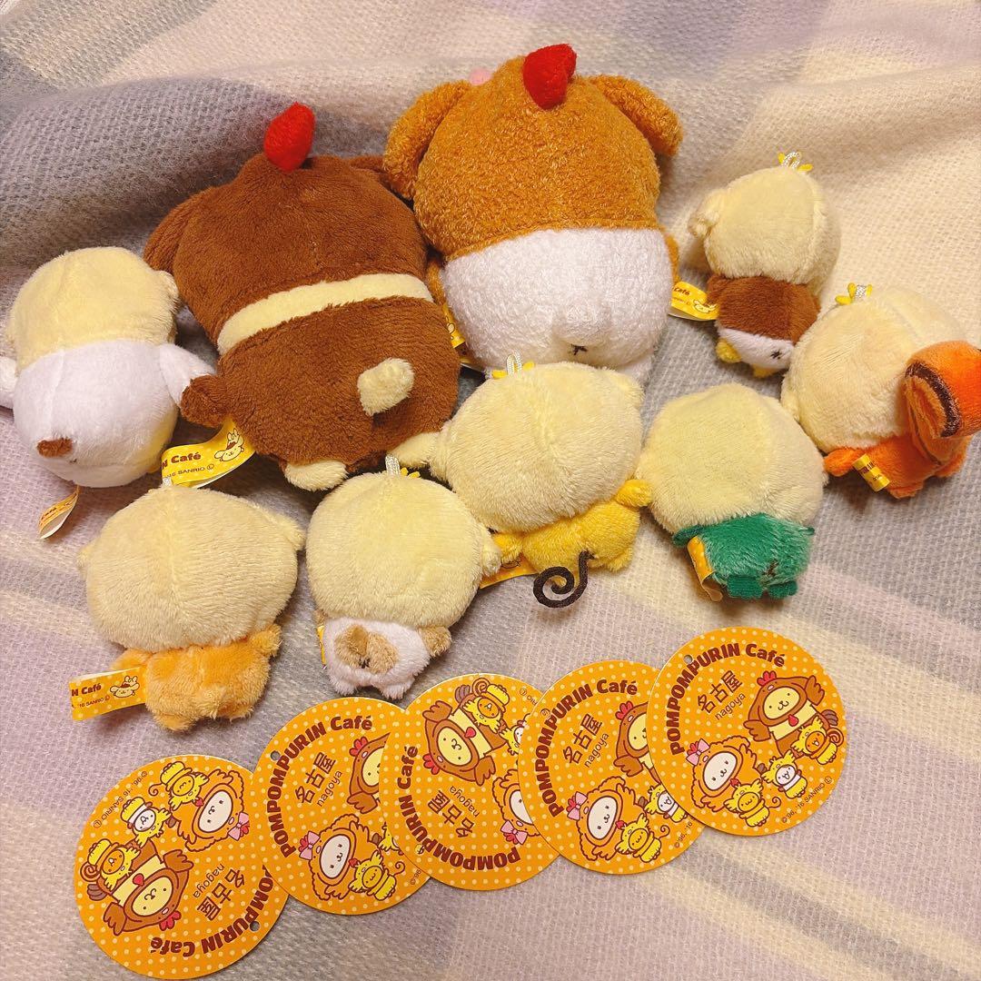 ポムポムプリンカフェ　名古屋　コーチン　マスコット