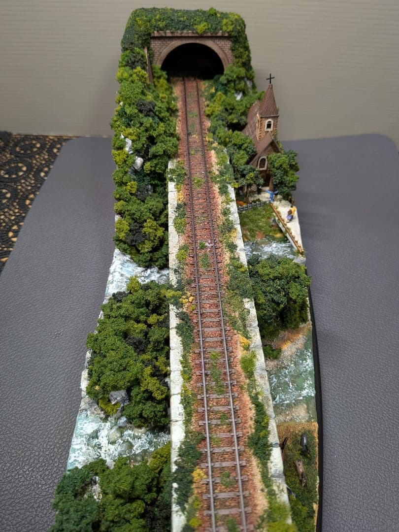 No.59鉄道Nゲージジオラマ車両付き(鑑賞用)