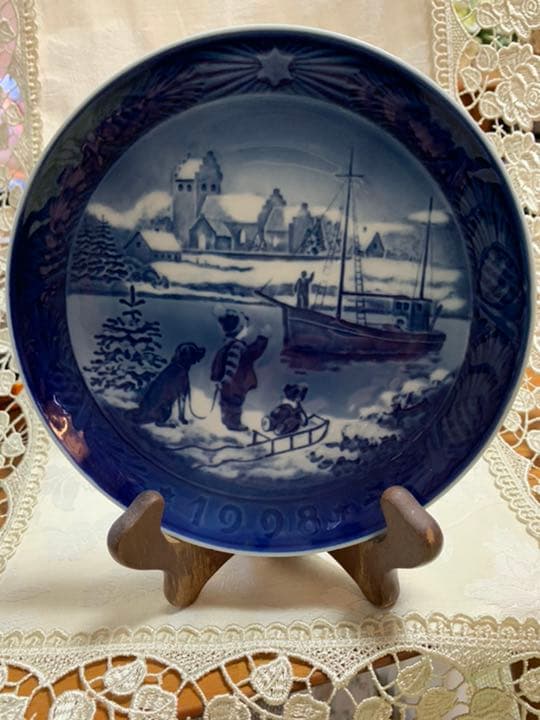 ロイヤルコペンハーゲン　イヤープレート