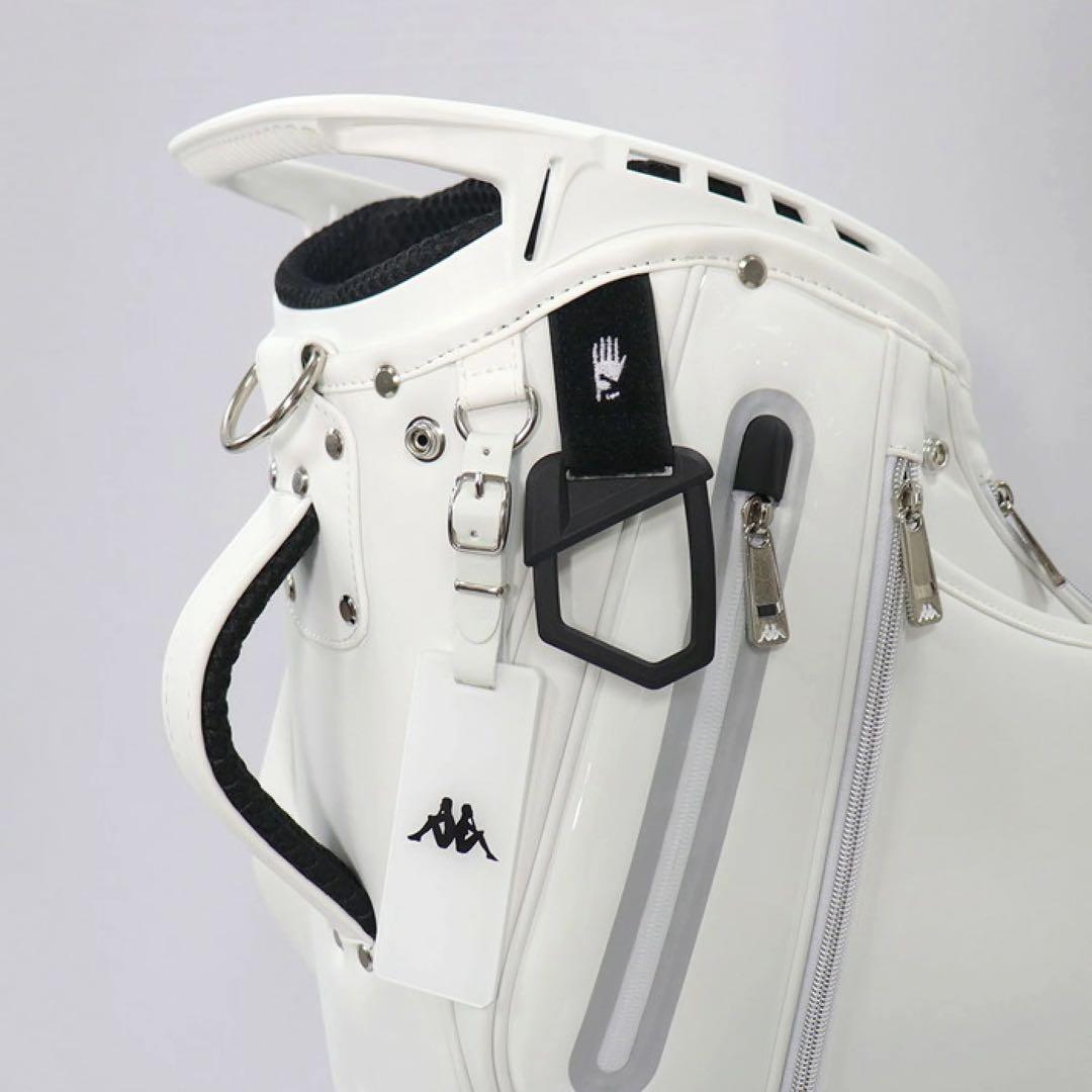 【お得】kappa カッパ キャディバッグ ヘッドカバー まとめ売り ホワイト