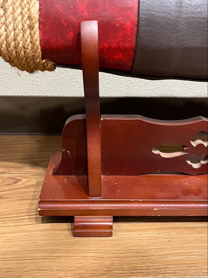 【送料込み】水牛の角　縁起物　骨董品　彫刻品　インテリア　アンティーク　芸術品