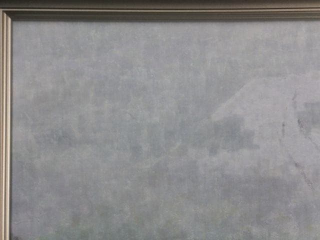 扇 敏之　落款印譜　共シール『富士展望』日本画　岩絵具彩色 10号 0801D