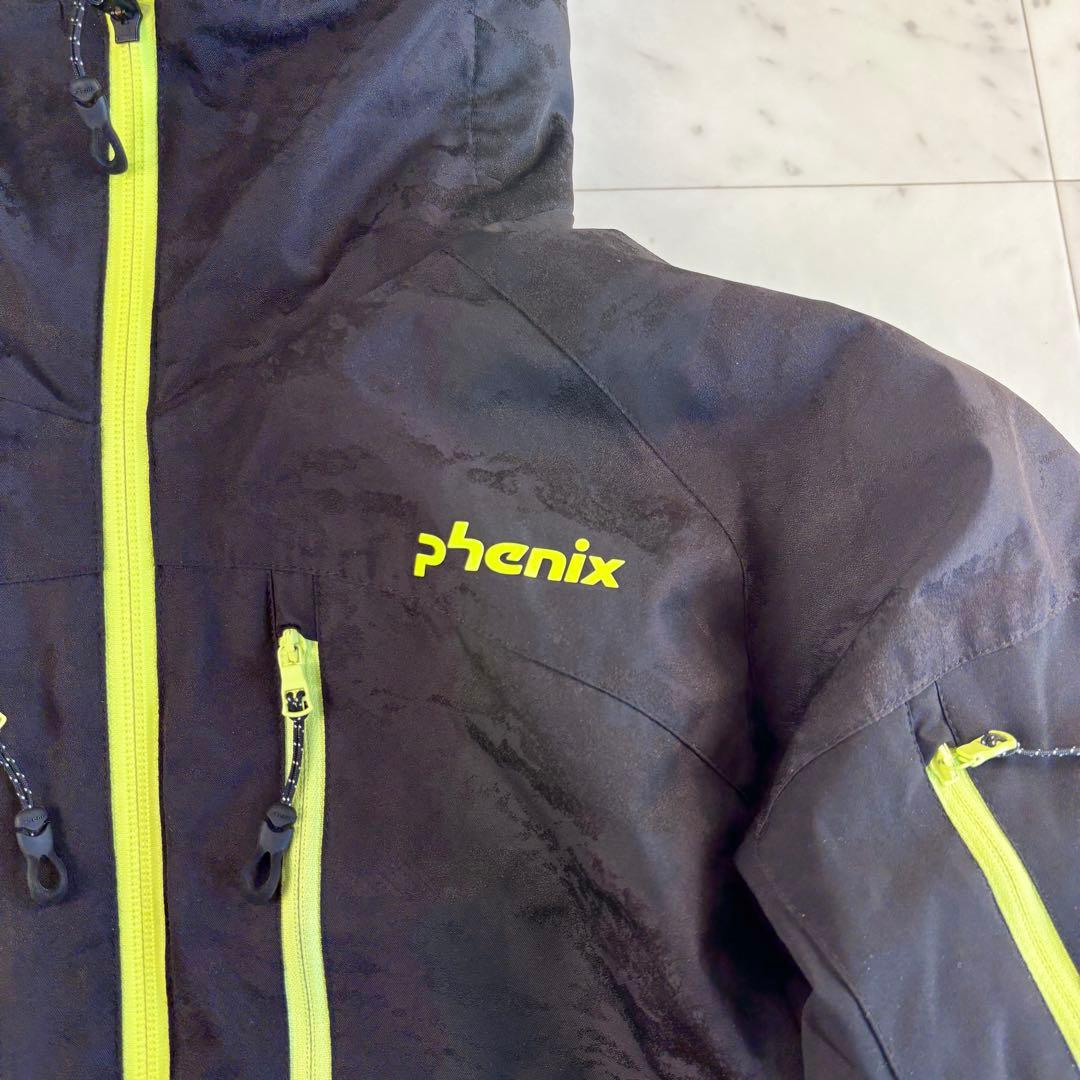 フェニックス スキーウェア スノーマーブル 上下セット カモフラ柄 Mサイズ