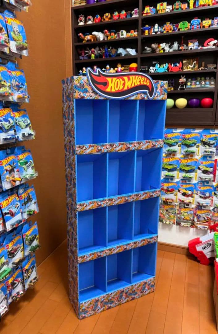 【4セット】Hot Wheels ディスプレイスタンド　ホットウィール48台収納