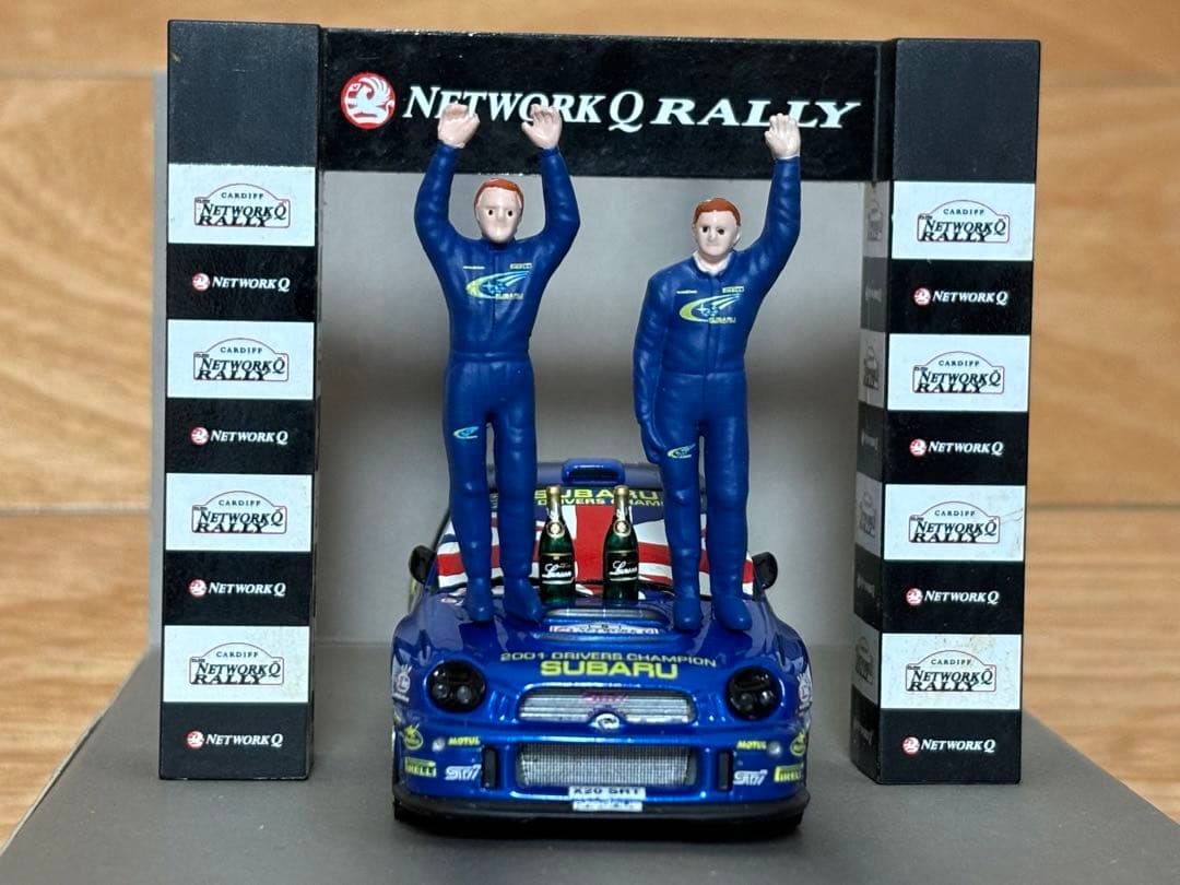 イクソ 1/43 スバル インプレッサ WRC ワールドチャンピオン2001