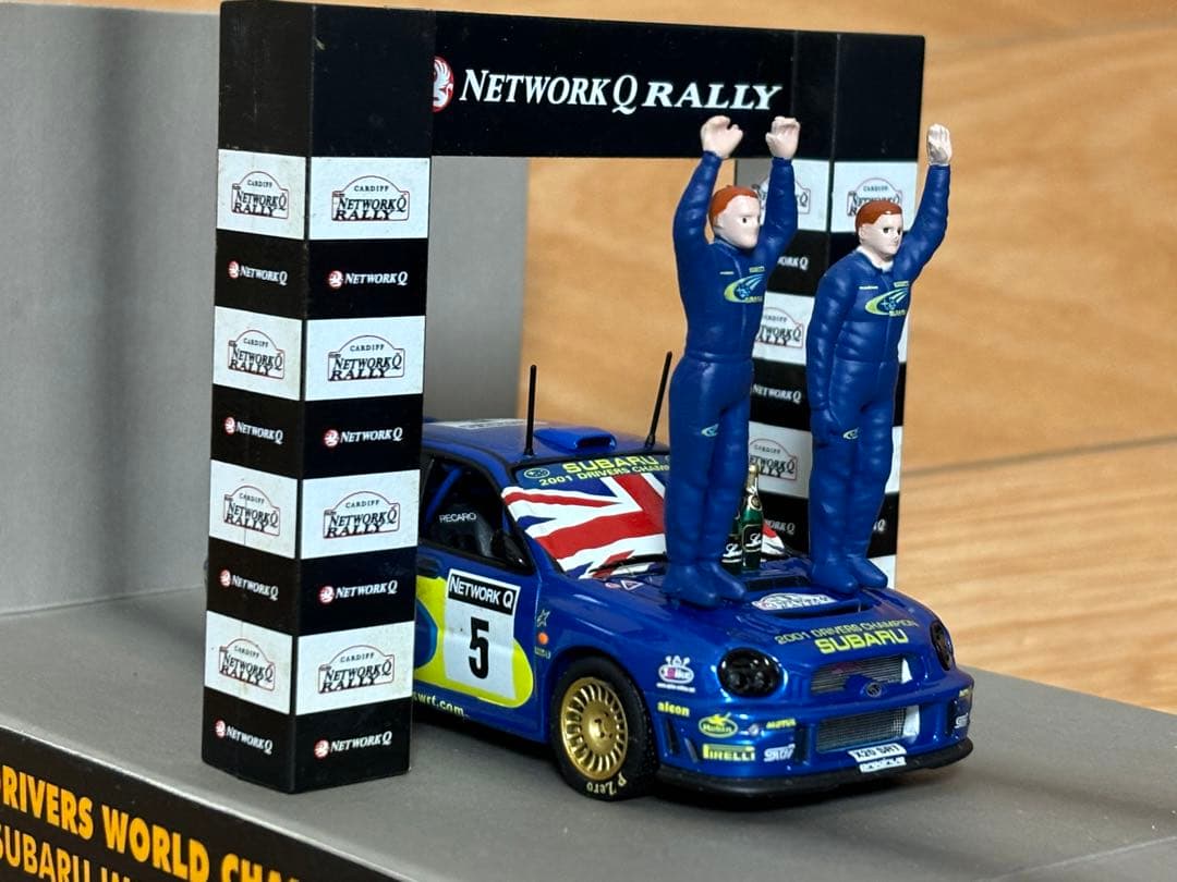 イクソ 1/43 スバル インプレッサ WRC ワールドチャンピオン2001