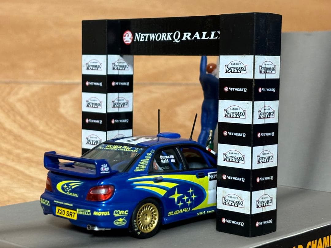 イクソ 1/43 スバル インプレッサ WRC ワールドチャンピオン2001