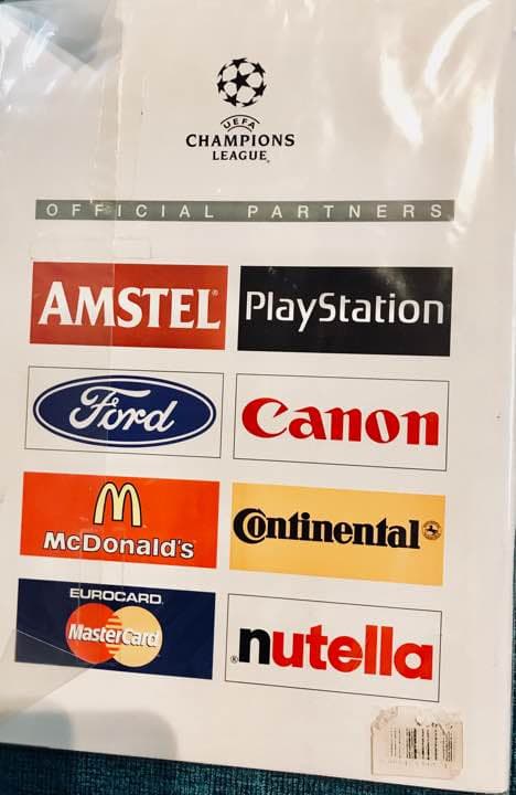 1999UEFA公式チャンピオンズリーグ決勝マッチデープログラム