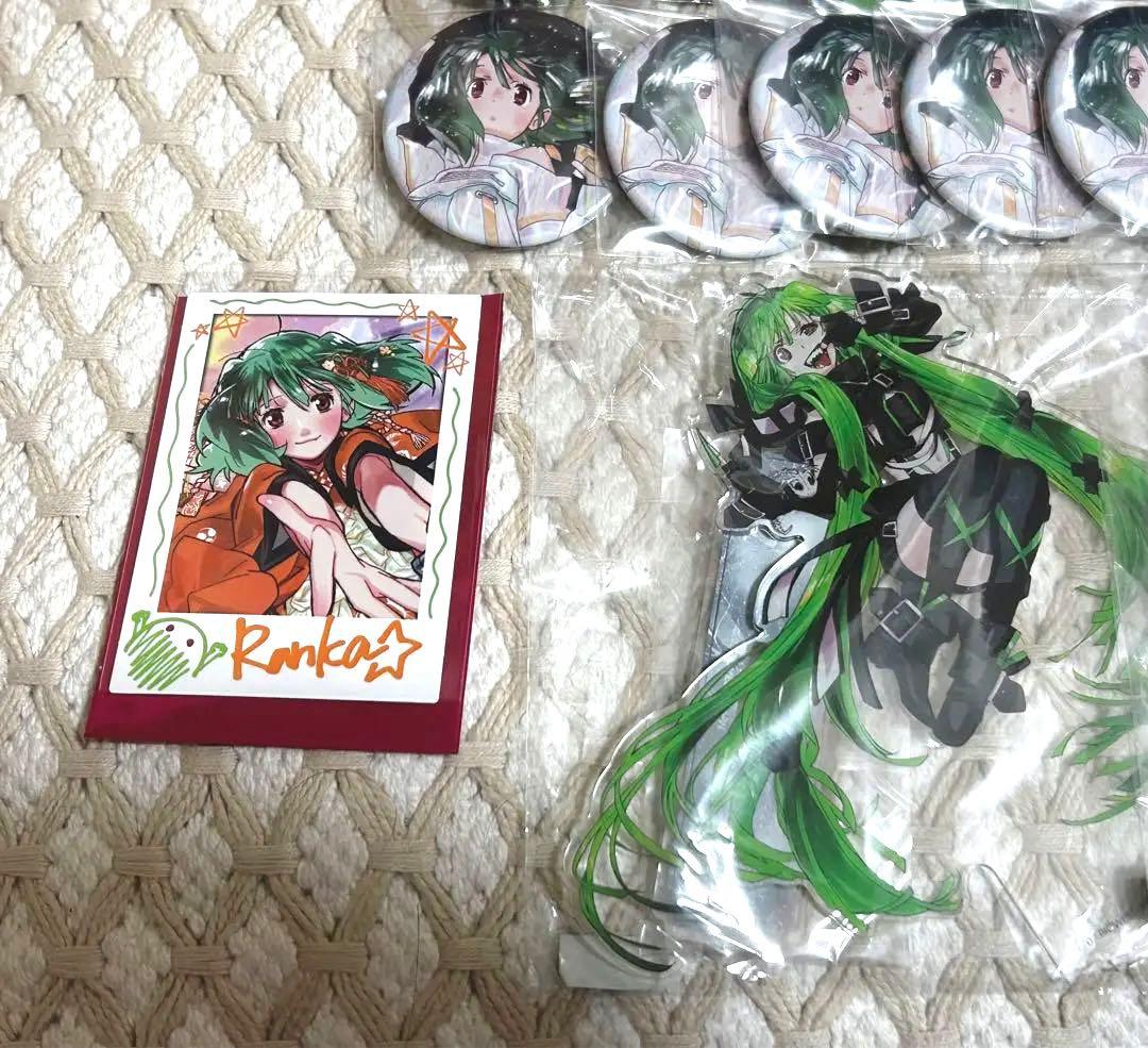マクロスF ランカ　闇ランカ　アンコールランカ　缶バッジ　アクスタ　特典