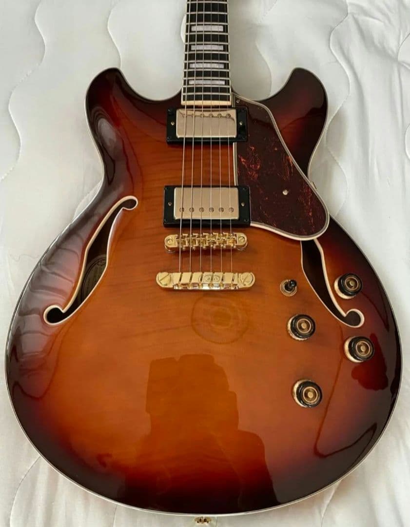 Ibanez セミアコ　AS93FM-VLS