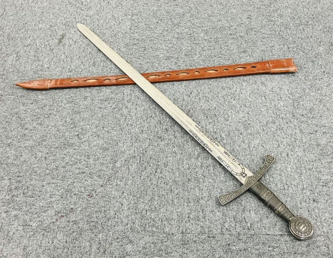 【値下げ】金属製 模造刀 西洋剣 デニックス メディーバルソード