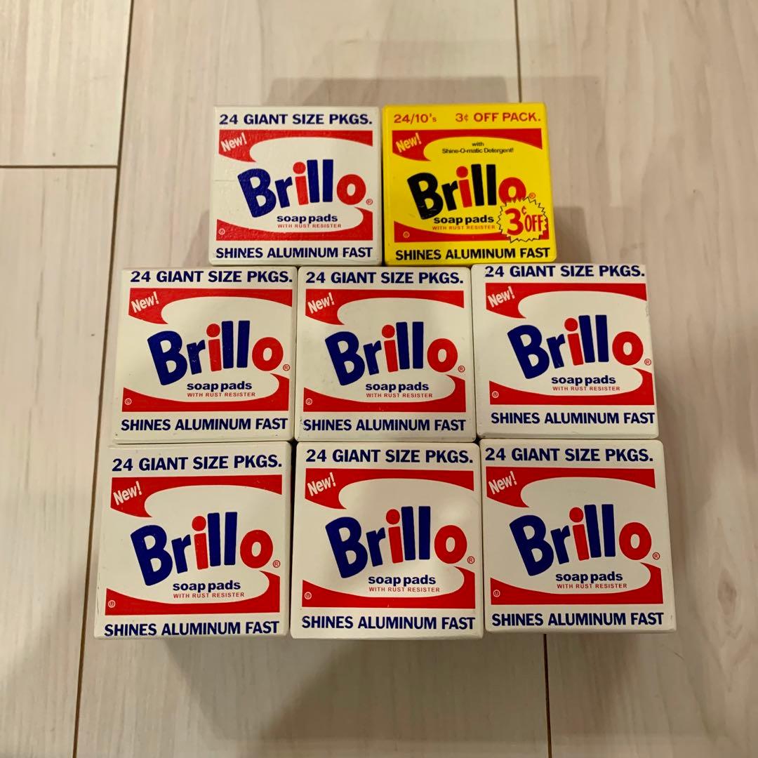 Andy Warhol Brillo box アンディウォーホル　8個　ブリロ