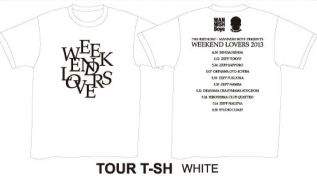 The Birthday チバユウスケ　mannish boys TシャツM新品