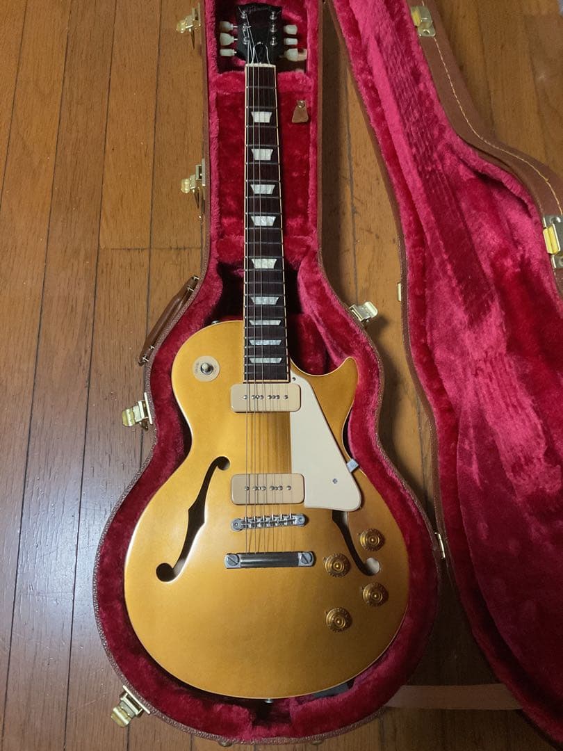 週末割引　Gibson ES-lespaul ゴールドトップ　P90