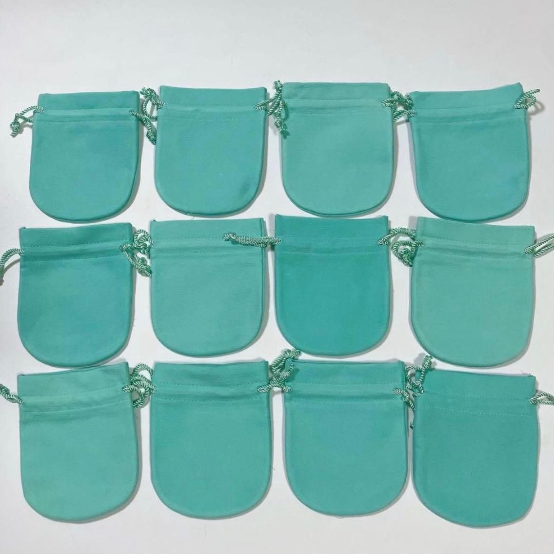 極美品　ティファニー　巾着袋　保存袋　12枚　アクセサリー入れ　大サイズ　ポーチ