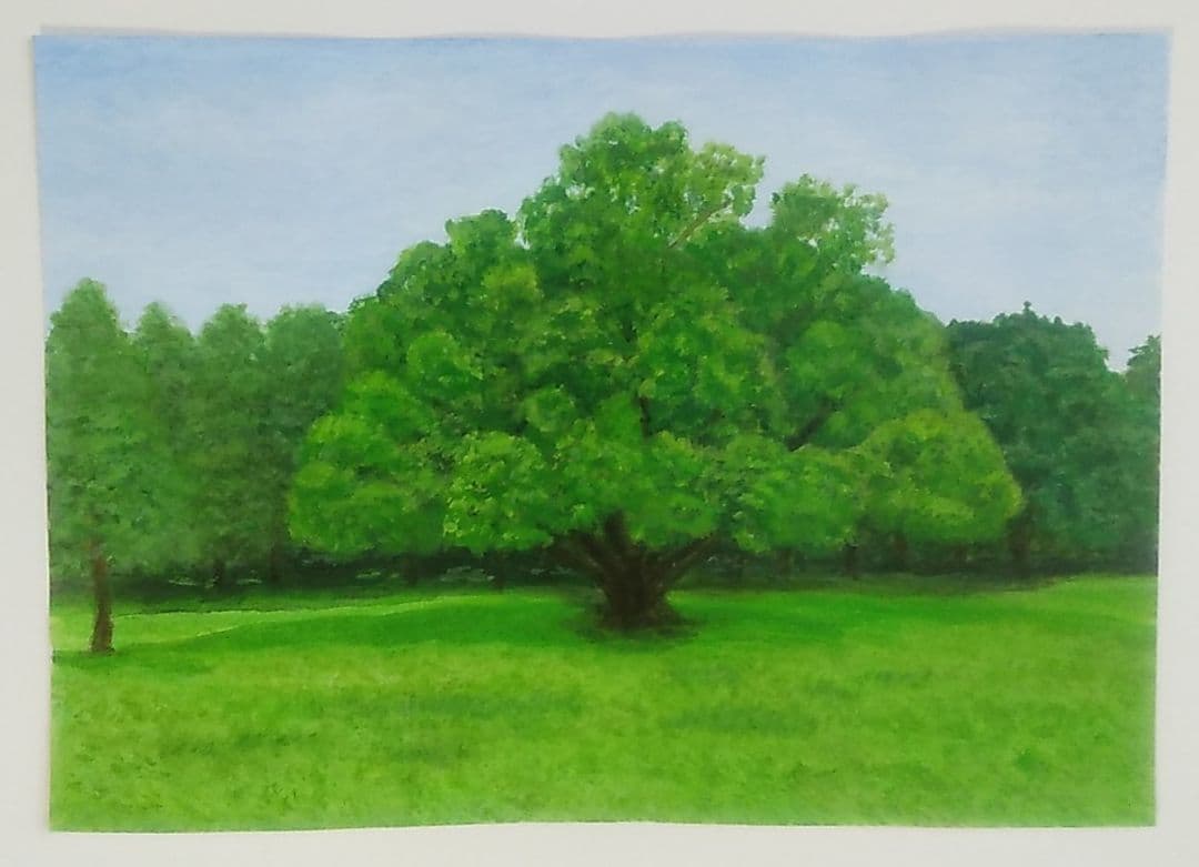 絵画 「風景画①」 アクリル画 原画