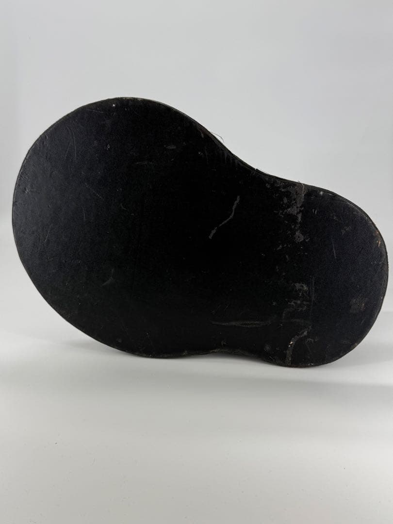 クロコ革調　巨大ブーツ　サンタクロースブーツ　置物