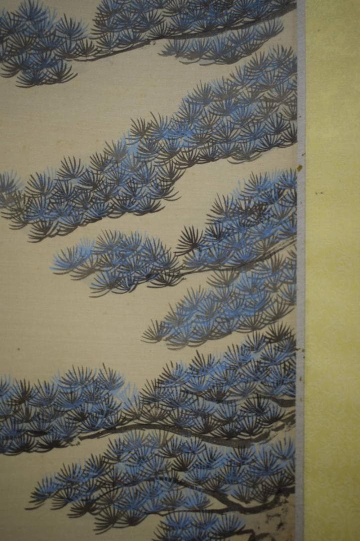 複製/作者不詳/秀峰/七福神図/松竹梅/亀/工芸/大幅/布袋屋掛軸HJ-985