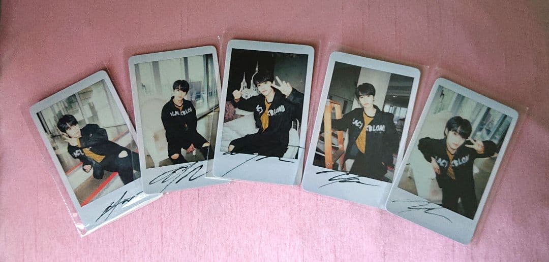 Stray Kids スキズ LeeKnow リノ プリントサイン入りポラロイド
