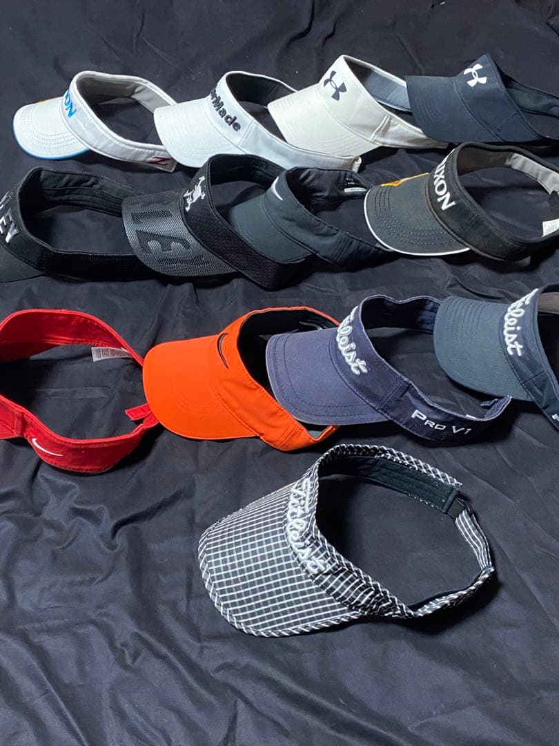 サンバイザー　バラ売り有り　ナイキ　アンダーアーマー　タイトリスト　オークリー