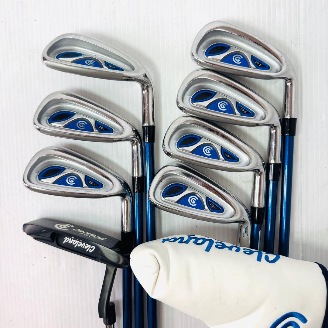 【美品】クリーブランド メンズゴルフクラブ 11本セット　SR