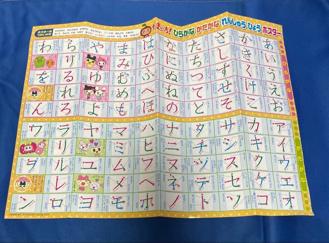 ポケットモンスター すごろく たまごっち あいうえおポスター